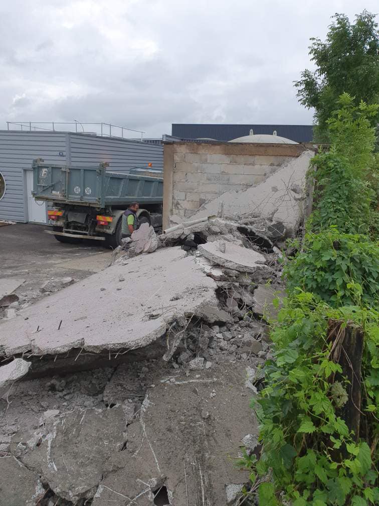 garage en béton armé