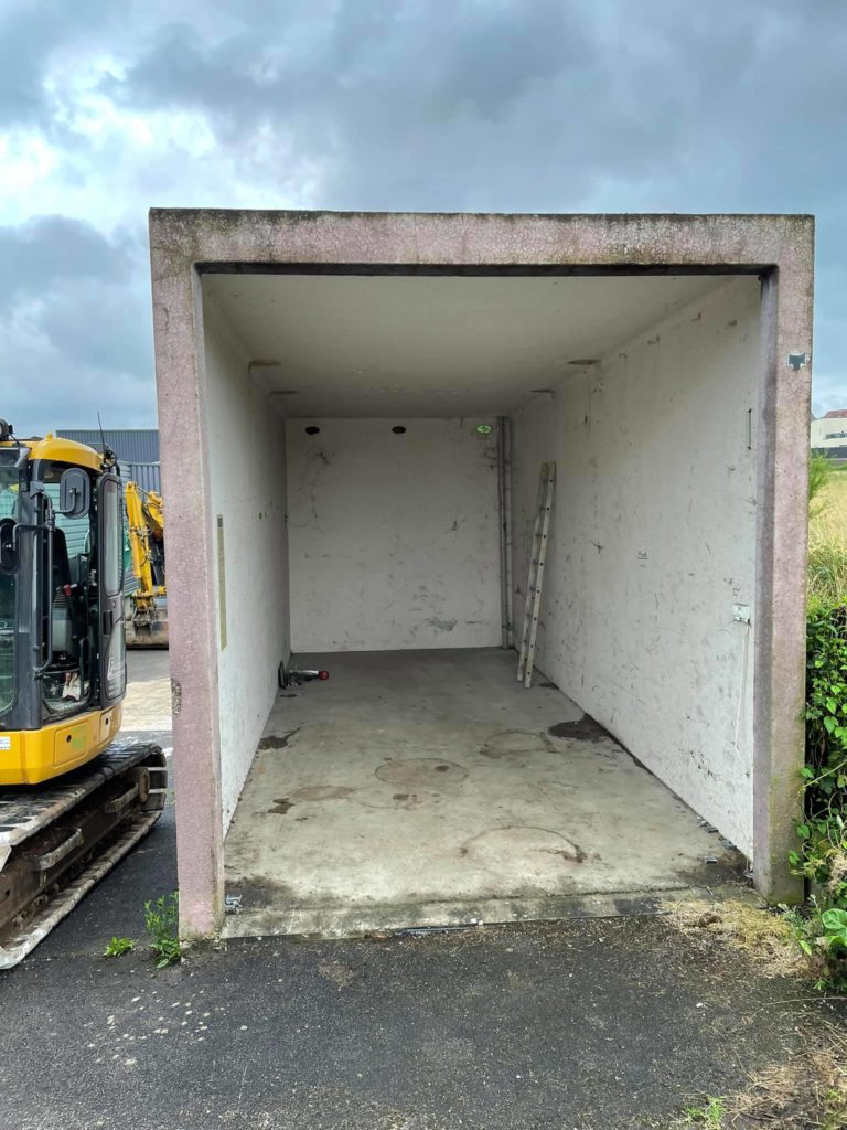 garage en béton armé