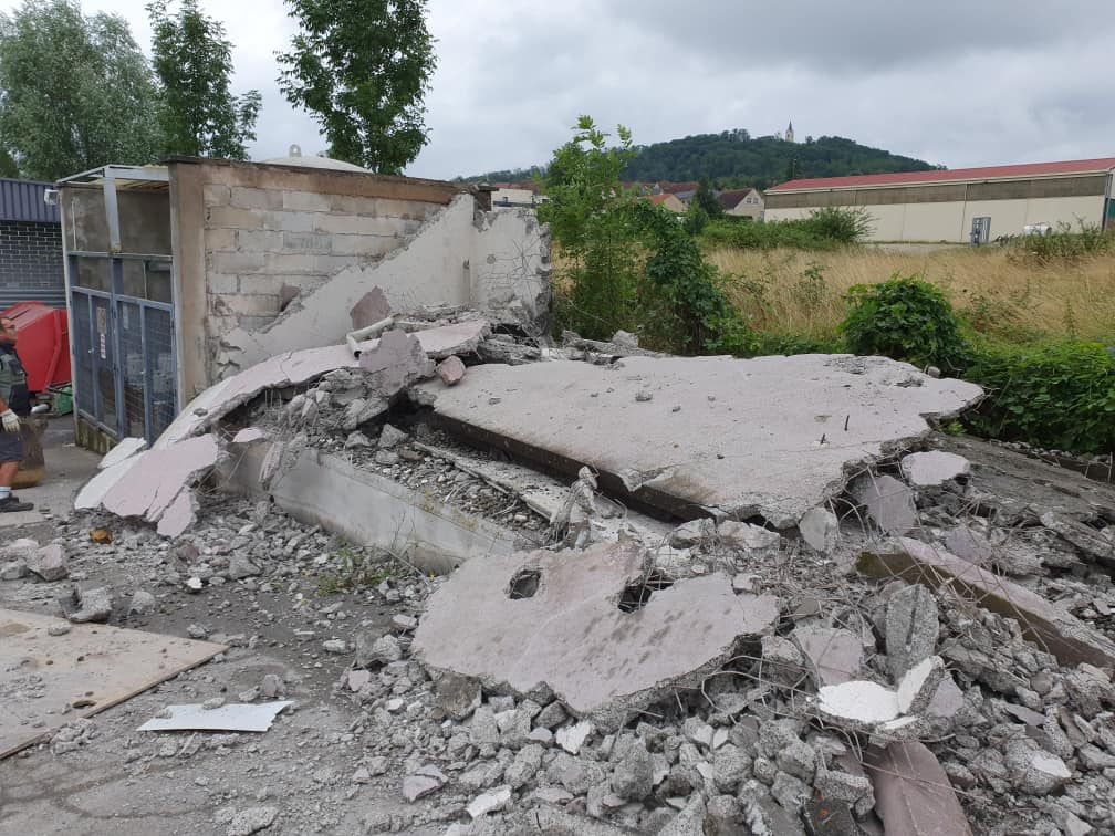 garage en béton armé